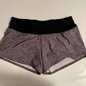 Lululemon speed up low rise 2 inch shorts
